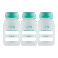 Бутылочки-контейнеры для грудного молока Lubby 20618