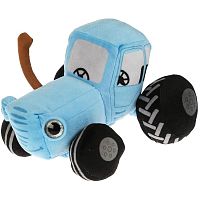 Мягкая игрушка Синий трактор 20 см музыкальный Мульти-Пульти C20118-20A