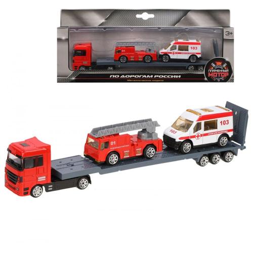 Набор машинок Пожарная охрана Пламенный мотор 870391