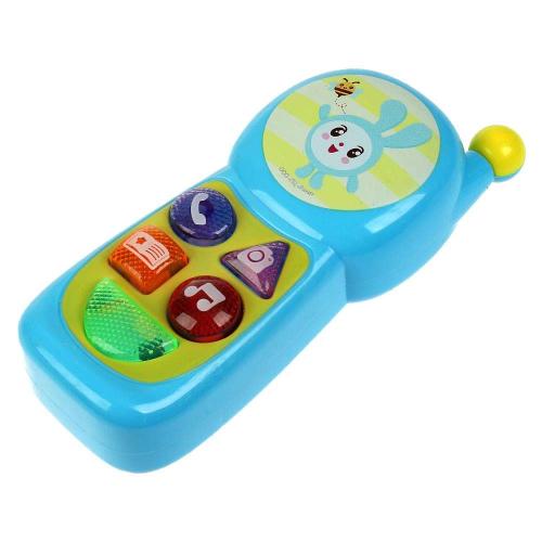 Развивающая игрушка Телефон 4 кнопки Малышарики Умка B1968342-R2 фото 2