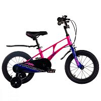 Велосипед детский Maxiscoo Air Стандарт 14'' 2024 Maxitoys MSC-A1434 розовый жемчуг