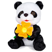 Мягкая игрушка Панда с Цветочком 20 см MaxiToys MT-HH-C6811