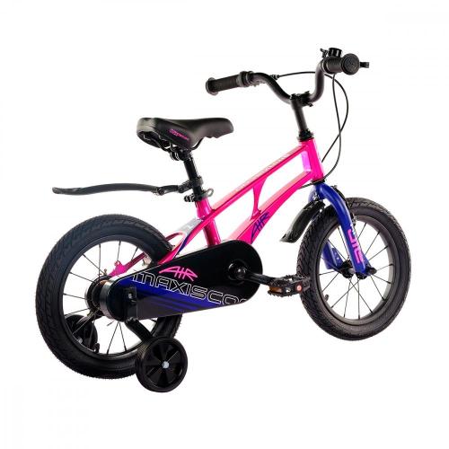 Велосипед детский Maxiscoo Air Стандарт 14'' 2024 Maxitoys MSC-A1434 розовый жемчуг фото 2