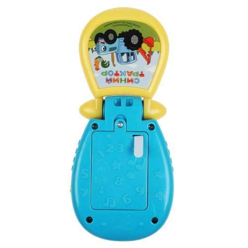 Развивающая игрушка мини-телефончик Синий Трактор Умка HT577-R2 фото 3