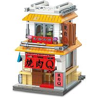 Конструктор Naruto Ресторан барбекю Якинику Кью 332 детали 1Toy К20516