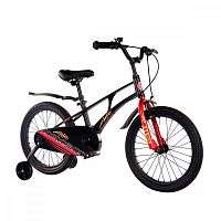 Велосипед детский Maxiscoo Air Стандарт 18'' 2024 Maxitoys MSC-A1832 чёрный матовый
