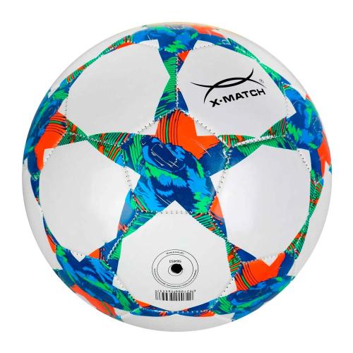 Мяч футбольный 2 слоя PVC размер 5 X-Match 56453 фото 2