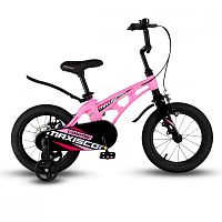 Велосипед детский Maxiscoo Cosmic Стандарт плюс 14'' 2024 Maxitoys MSC-С1431 розовый матовый