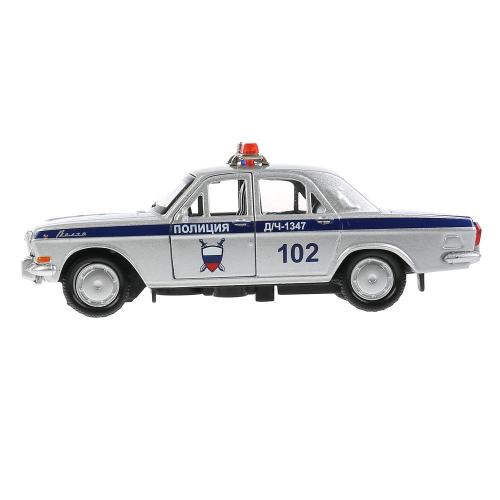Коллекционная машинка ГАЗ-2401 Волга Полиция Технопарк 2401-12POL-SR фото 2