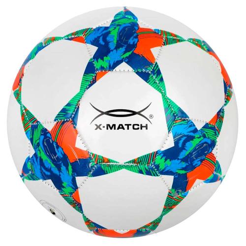 Мяч футбольный 2 слоя PVC размер 5 X-Match 56453
