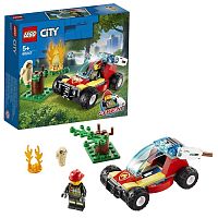 Конструктор Lego City 60247 Лесные пожарные