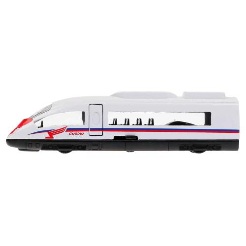 Коллекционная модель Сапсан Скоростной поезд Технопарк SB-16-04-WB фото 3