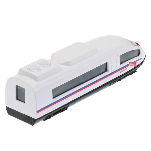 Коллекционная модель Сапсан Скоростной поезд Технопарк SB-16-04-WB фото 2