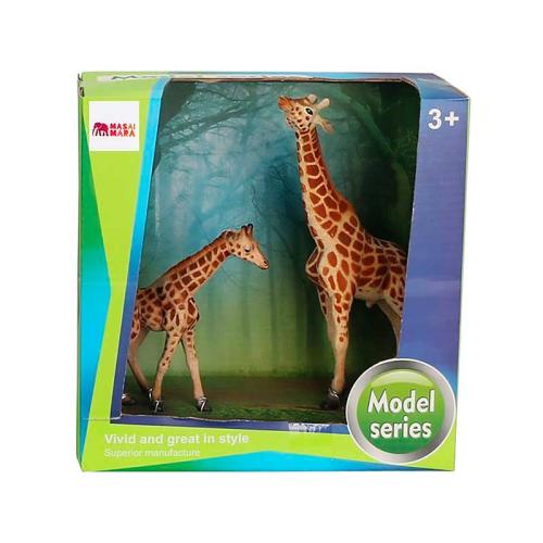 Набор фигурок Мир диких животных Семья жирафов Masai Mara MM211-293 фото 2