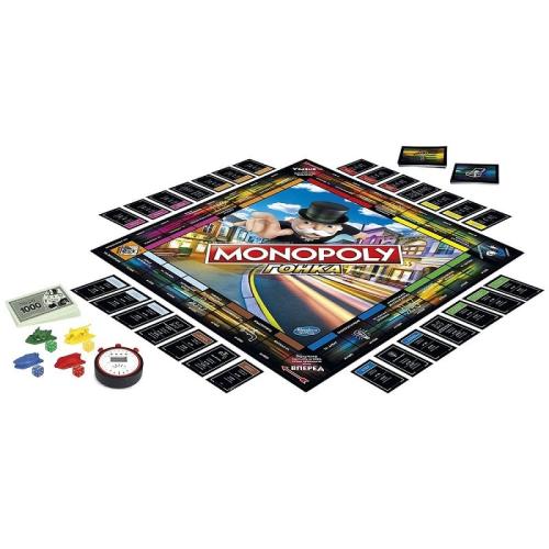 Игра настольная Монополия гонка Hasbro E7033121 фото 2