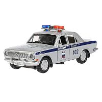 Коллекционная машинка ГАЗ-2401 Волга Полиция Технопарк 2401-12POL-SR