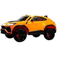 Детский электромобиль Lamborghini Urus RiverToys E777EE оранжевый