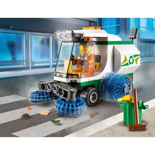 Конструктор Lego City 60249 Машина для очистки улиц фото 2